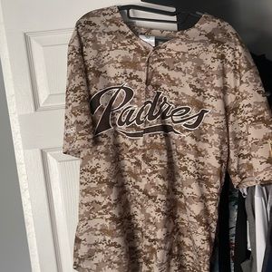 Padres shirt camoflauge button down
